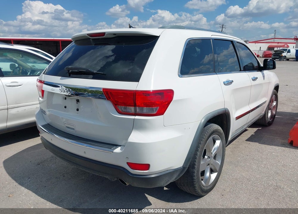 2011 JEEP GRAND CHEROKEE LIMITED VIN: 1J4RR5GG7BC622068