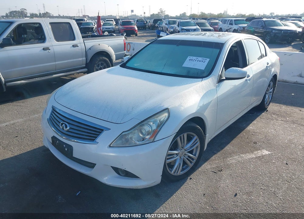 2012 INFINITI G25 JOURNEY VIN: JN1DV6AP9CM813015