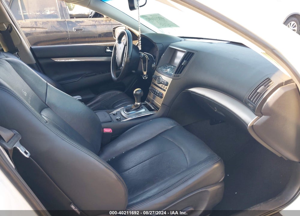 2012 INFINITI G25 JOURNEY VIN: JN1DV6AP9CM813015