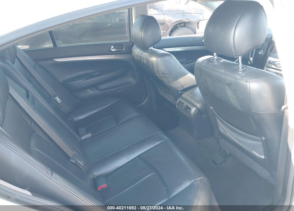 2012 INFINITI G25 JOURNEY VIN: JN1DV6AP9CM813015