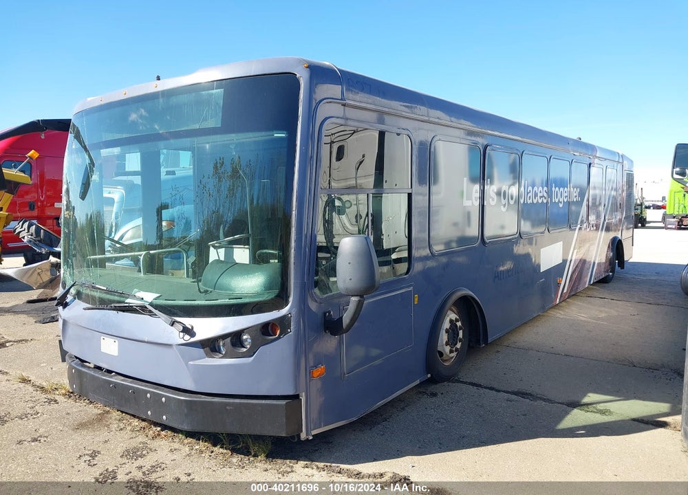 2001 NEW FLYER TRANSIT BUS VIN: 1A9D01132J6925284
