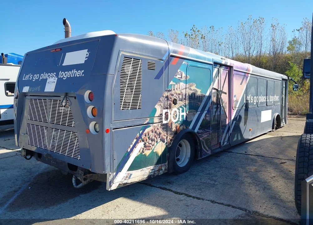 2001 NEW FLYER TRANSIT BUS VIN: 1A9D01132J6925284