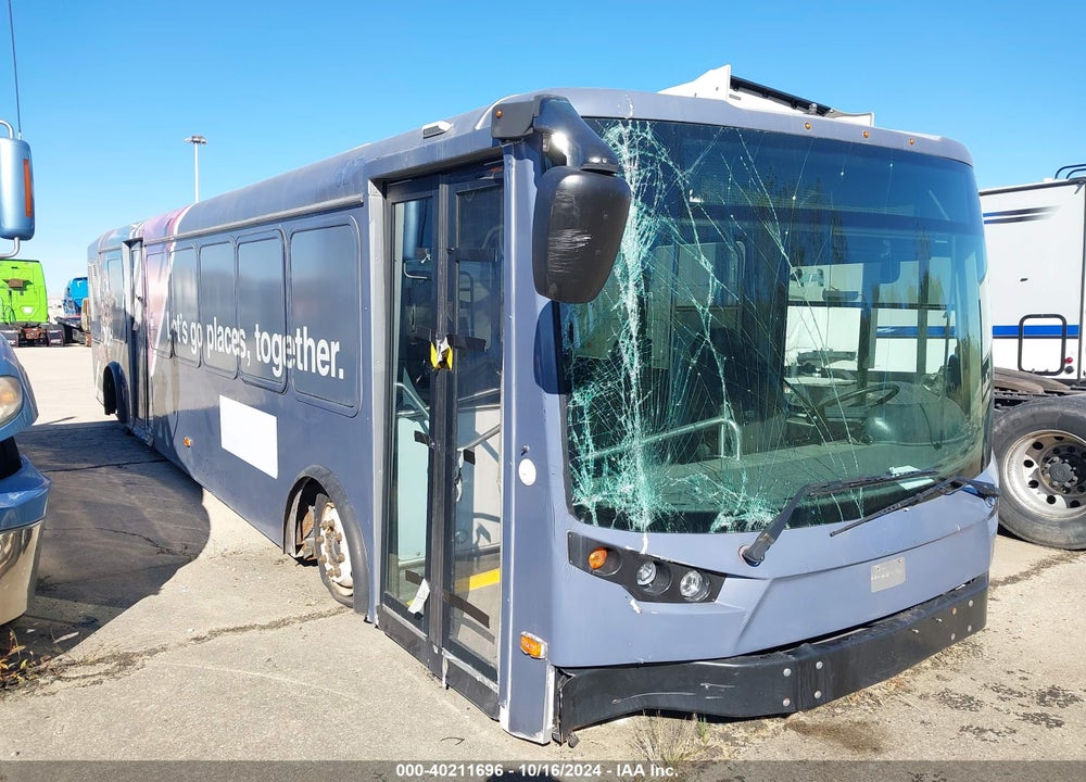 2001 NEW FLYER TRANSIT BUS VIN: 1A9D01132J6925284