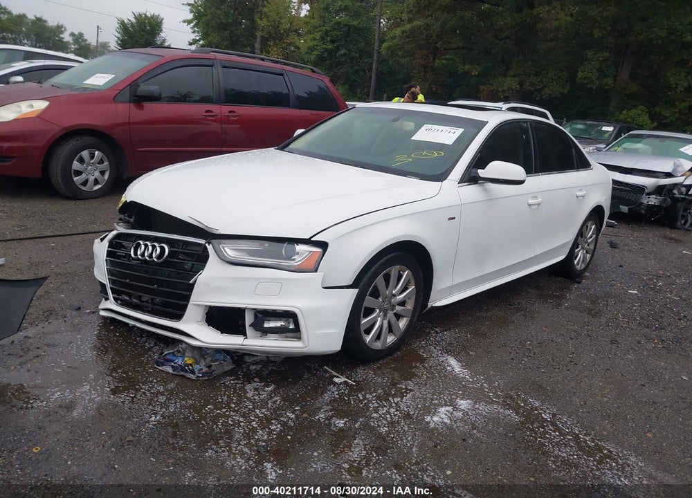 2015 AUDI A4 VIN: WAUBFAFL4FN036491