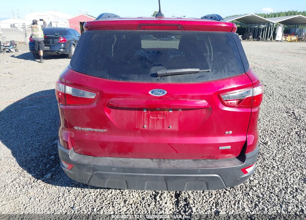 2018 FORD ECOSPORT SE VIN: MAJ3P1TE9JC178999
