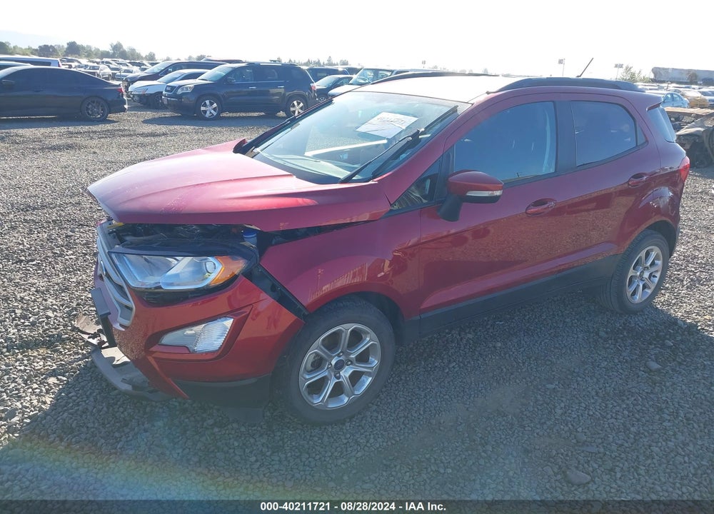 2018 FORD ECOSPORT SE VIN: MAJ3P1TE9JC178999