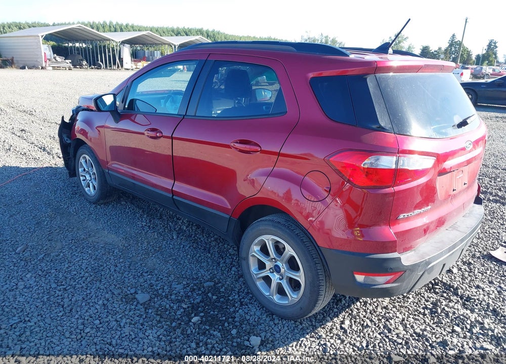 2018 FORD ECOSPORT SE VIN: MAJ3P1TE9JC178999