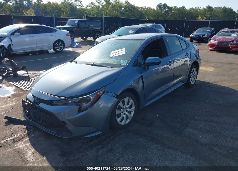 2020 TOYOTA COROLLA LE VIN: JTDEPRAE4LJ068672