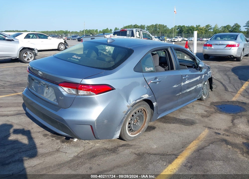 2020 TOYOTA COROLLA LE VIN: JTDEPRAE4LJ068672
