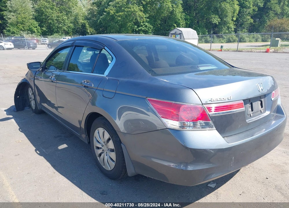 2012 HONDA ACCORD 2.4 LX VIN: 1HGCP2F37CA215235
