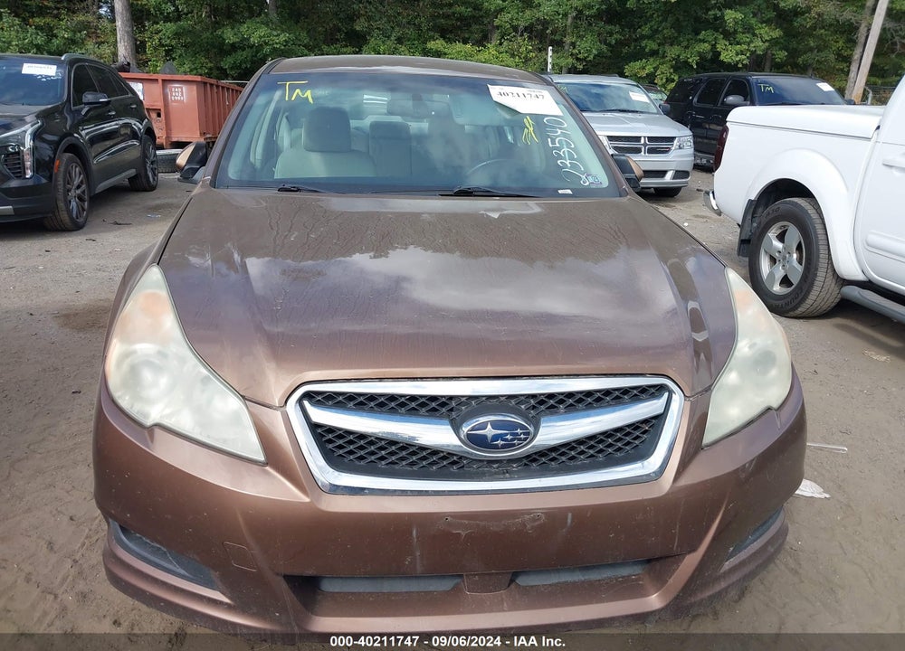 2011 SUBARU LEGACY 2.5I PREMIUM VIN: 4S3BMBG65B3233540