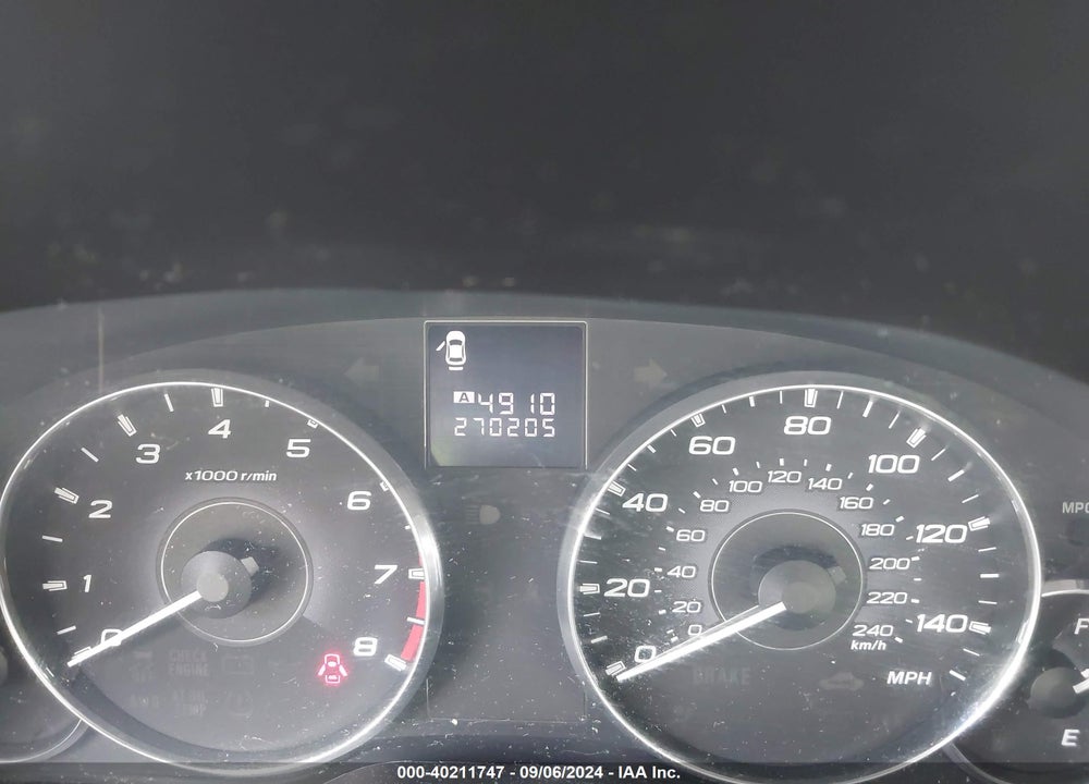 2011 SUBARU LEGACY 2.5I PREMIUM VIN: 4S3BMBG65B3233540