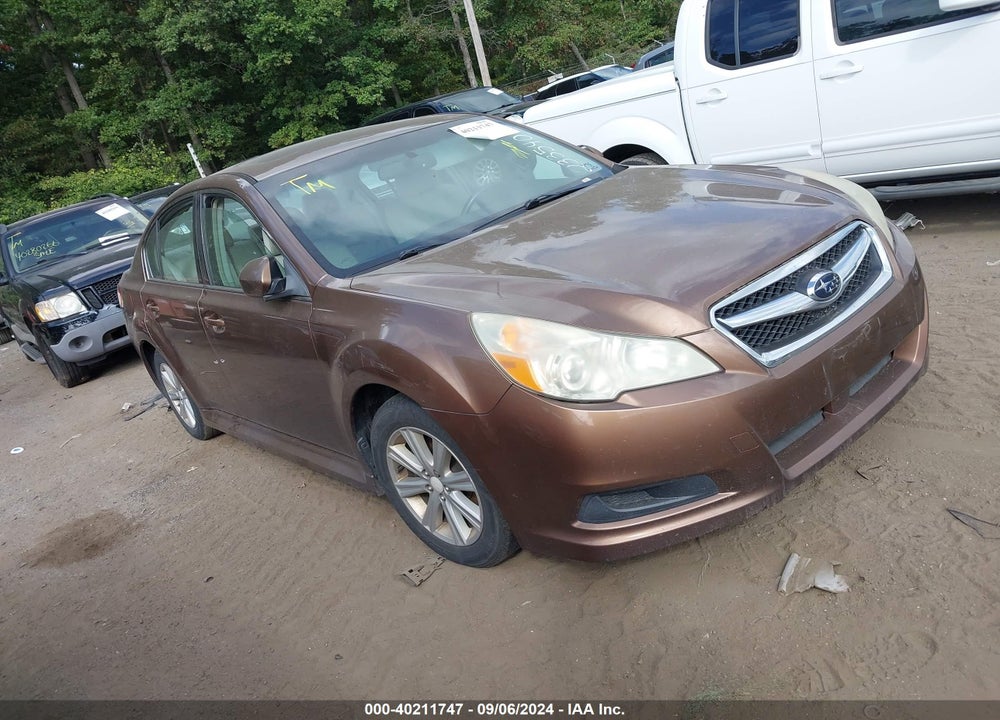 2011 SUBARU LEGACY 2.5I PREMIUM VIN: 4S3BMBG65B3233540