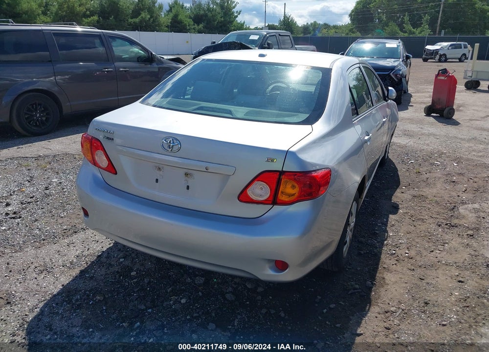 2010 TOYOTA COROLLA LE VIN: 1NXBU4EE9AZ382155