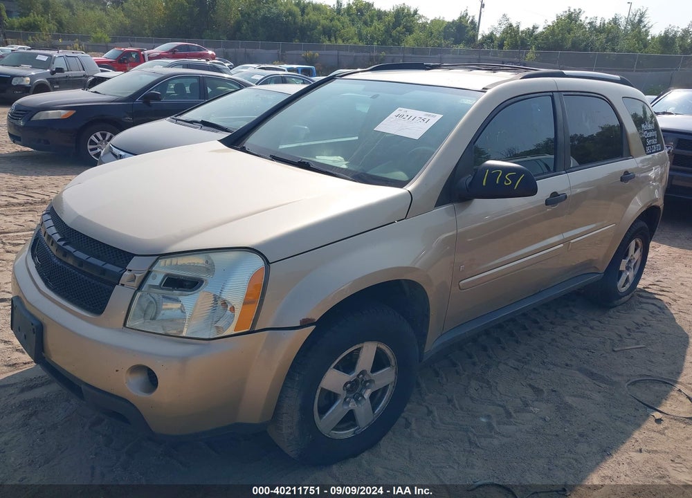 2007 CHEVROLET EQUINOX LS VIN: 2CNDL23F576231042