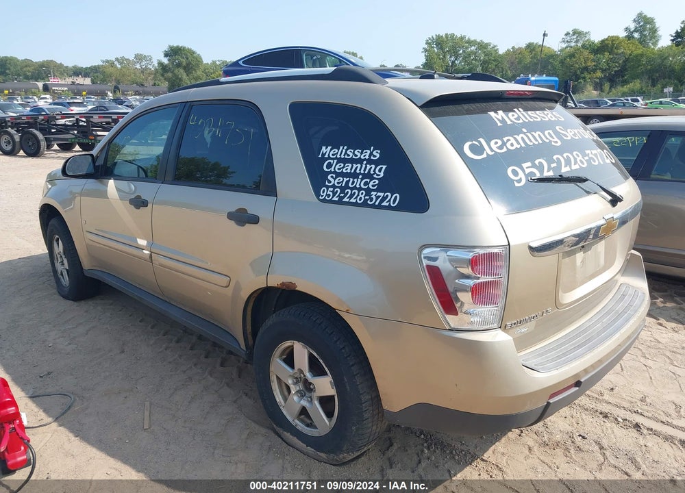 2007 CHEVROLET EQUINOX LS VIN: 2CNDL23F576231042