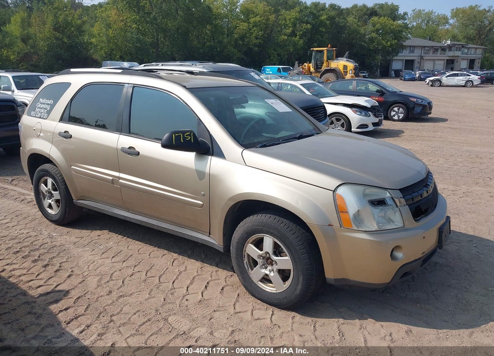 2007 CHEVROLET EQUINOX LS VIN: 2CNDL23F576231042