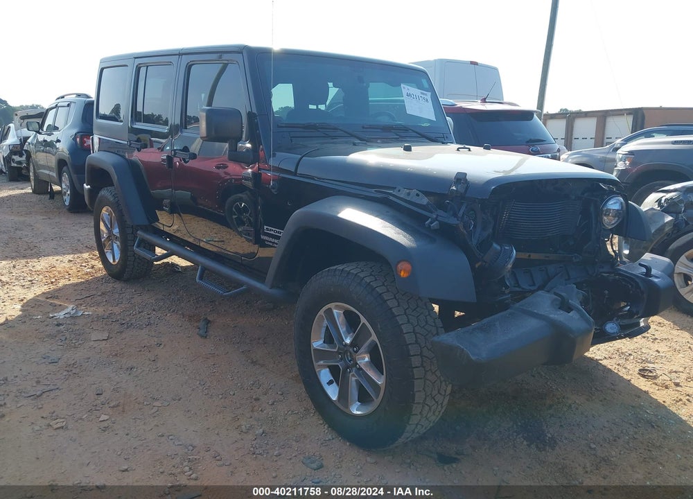 2015 JEEP WRANGLER UNLIMITED SPORT VIN: 1C4BJWDGXFL765742