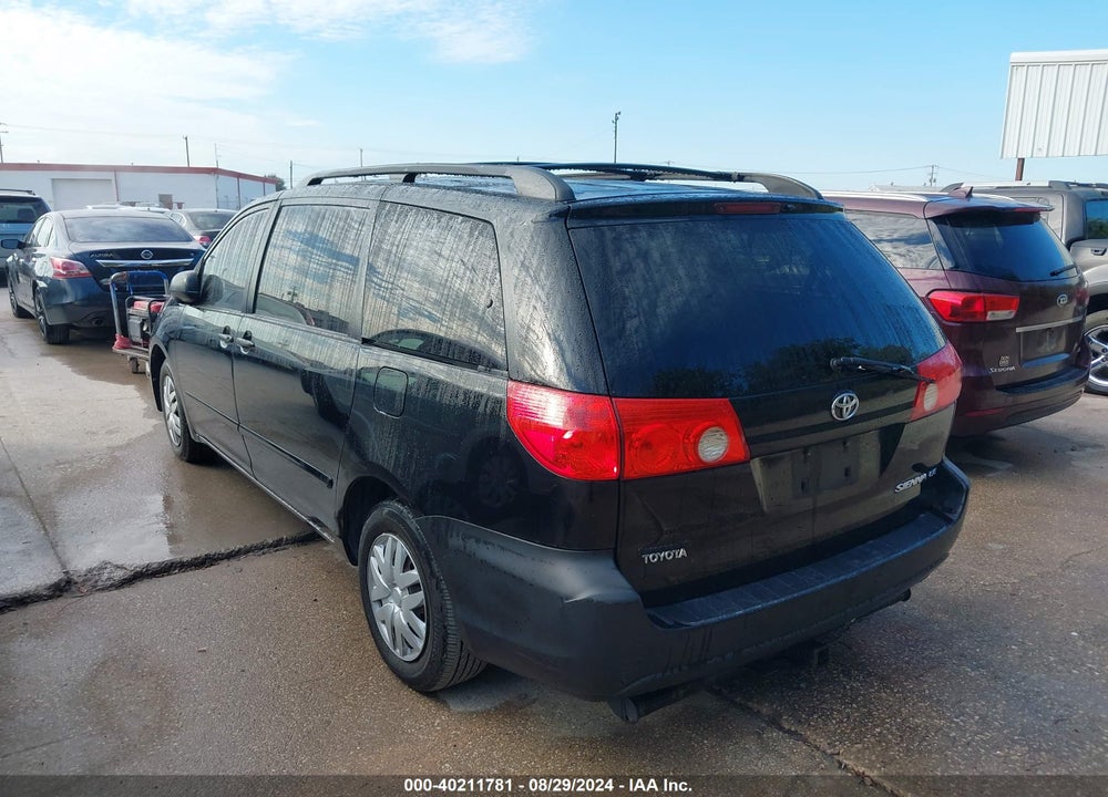 2009 TOYOTA SIENNA LE VIN: 5TDZK23C39S265587
