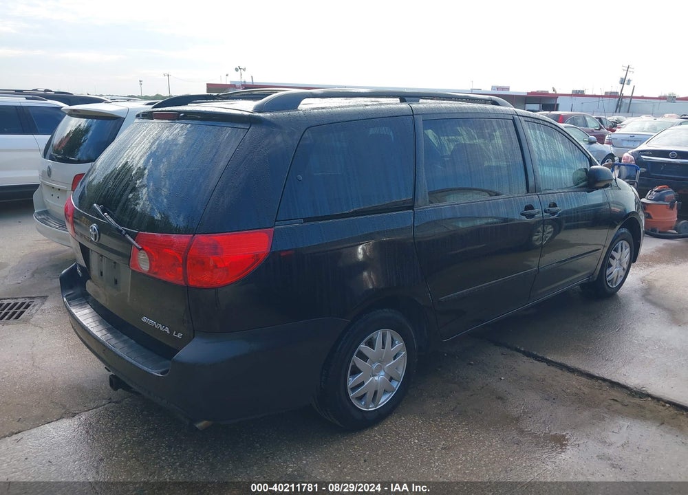2009 TOYOTA SIENNA LE VIN: 5TDZK23C39S265587