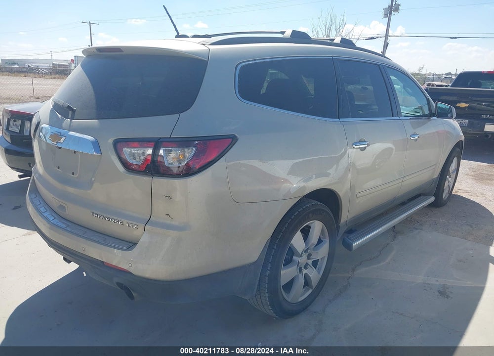 2013 CHEVROLET TRAVERSE LTZ VIN: 1GNKRLKD9DJ150325