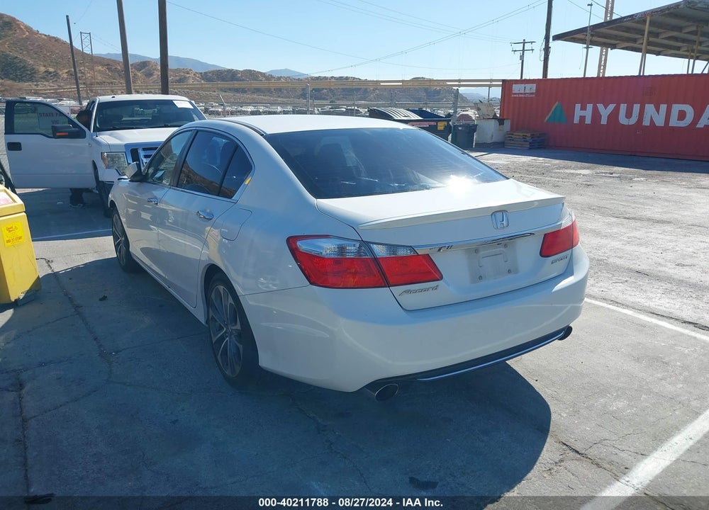 2014 HONDA ACCORD SPORT VIN: 1HGCR2F52EA193787