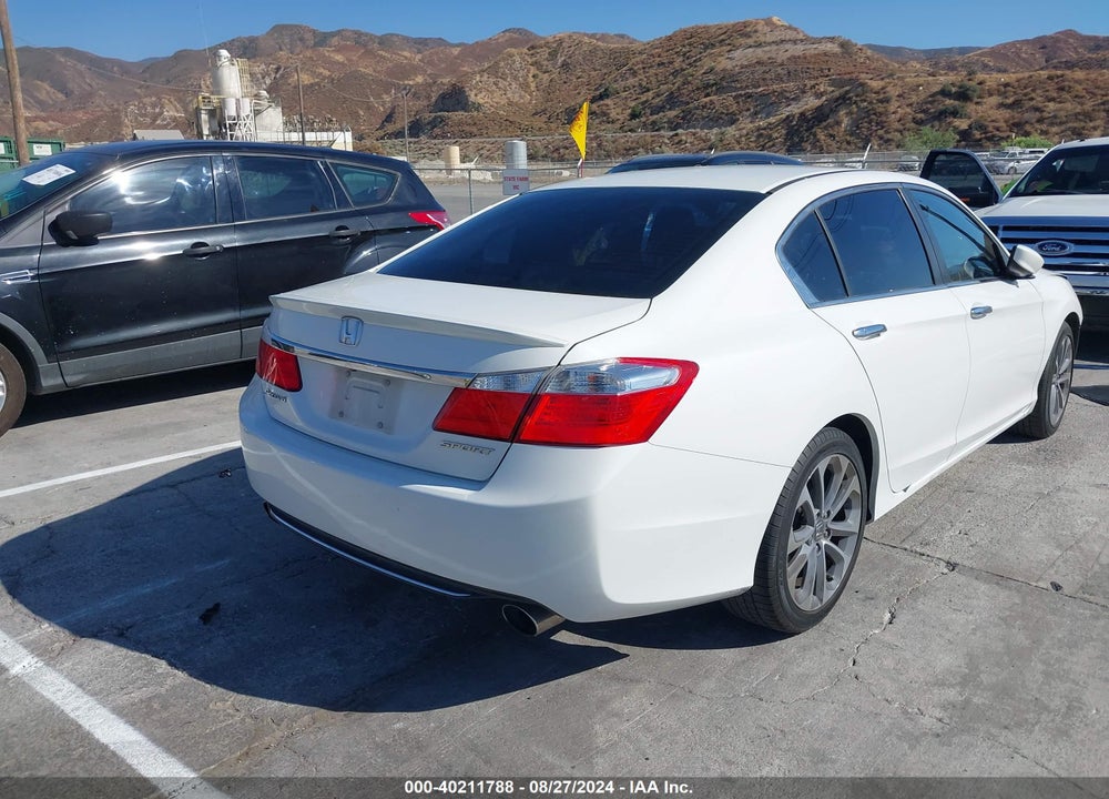 2014 HONDA ACCORD SPORT VIN: 1HGCR2F52EA193787