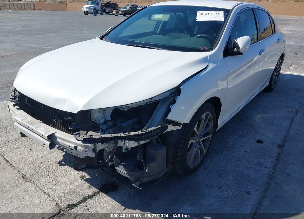 2014 HONDA ACCORD SPORT VIN: 1HGCR2F52EA193787