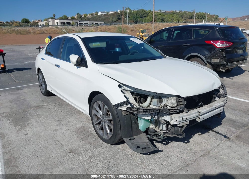 2014 HONDA ACCORD SPORT VIN: 1HGCR2F52EA193787