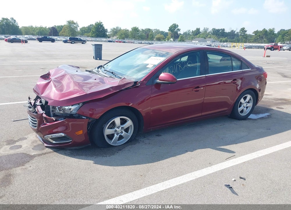 2015 CHEVROLET CRUZE 1LT AUTO VIN: 1G1PC5SBXF7115909