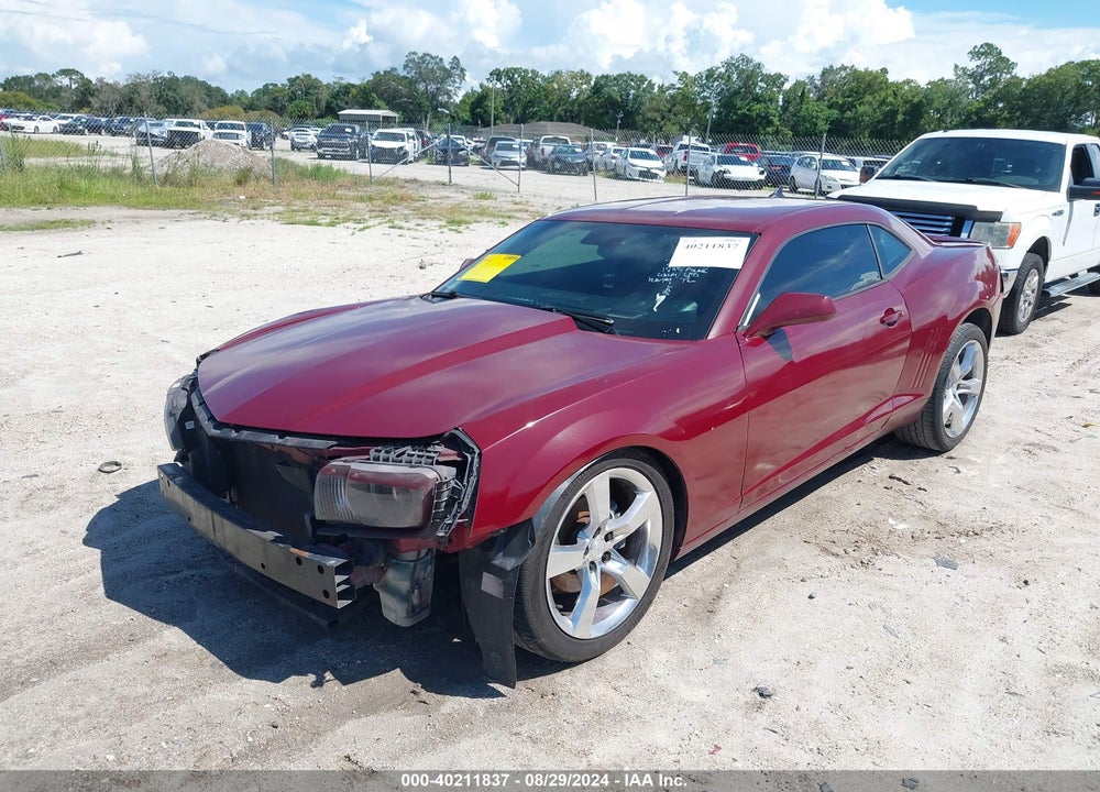 2011 CHEVROLET CAMARO 2LT VIN: 2G1FC1ED4B9124244