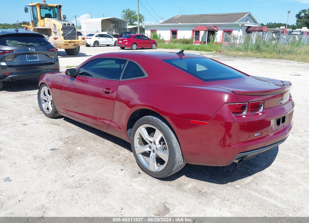 2011 CHEVROLET CAMARO 2LT VIN: 2G1FC1ED4B9124244