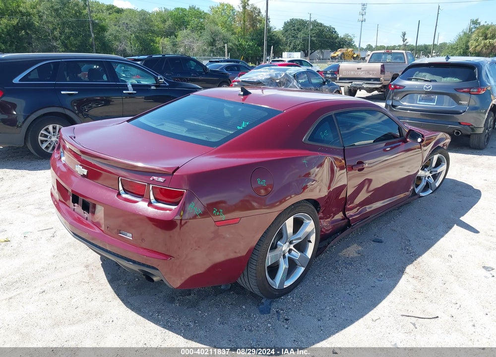 2011 CHEVROLET CAMARO 2LT VIN: 2G1FC1ED4B9124244