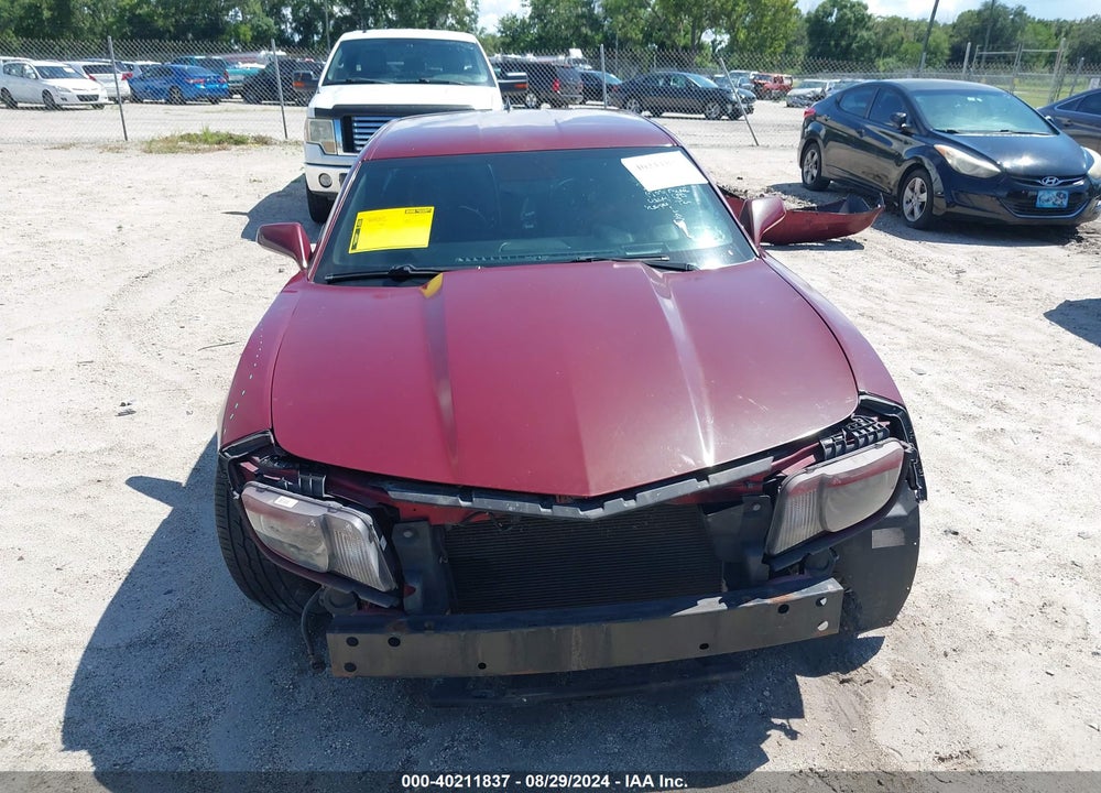 2011 CHEVROLET CAMARO 2LT VIN: 2G1FC1ED4B9124244
