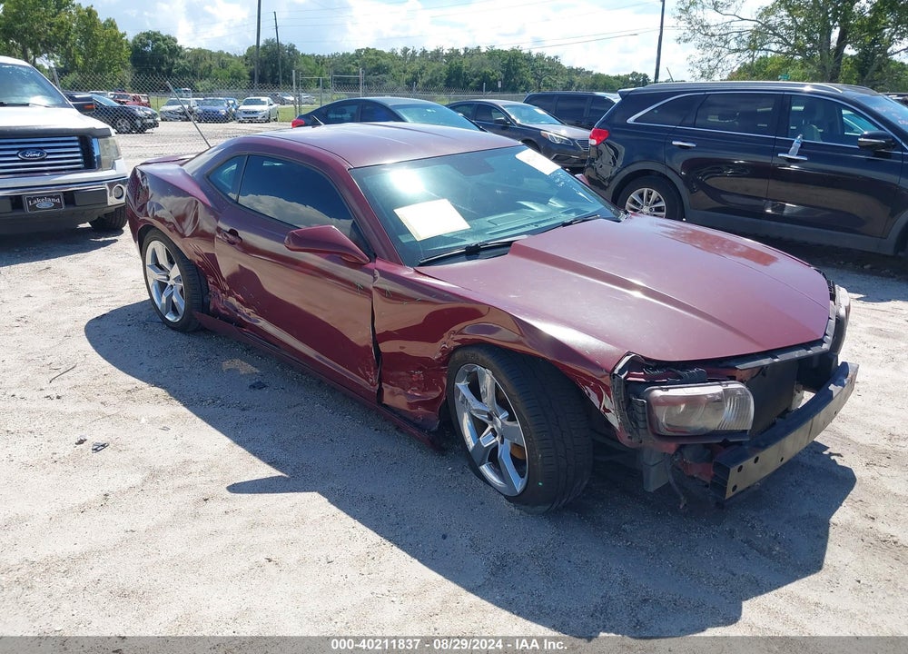2011 CHEVROLET CAMARO 2LT VIN: 2G1FC1ED4B9124244