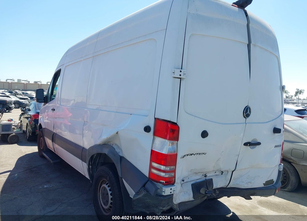 2017 MERCEDES-BENZ SPRINTER 2500 STANDARD ROOF V6 VIN: WD3PE7CD9HP553296