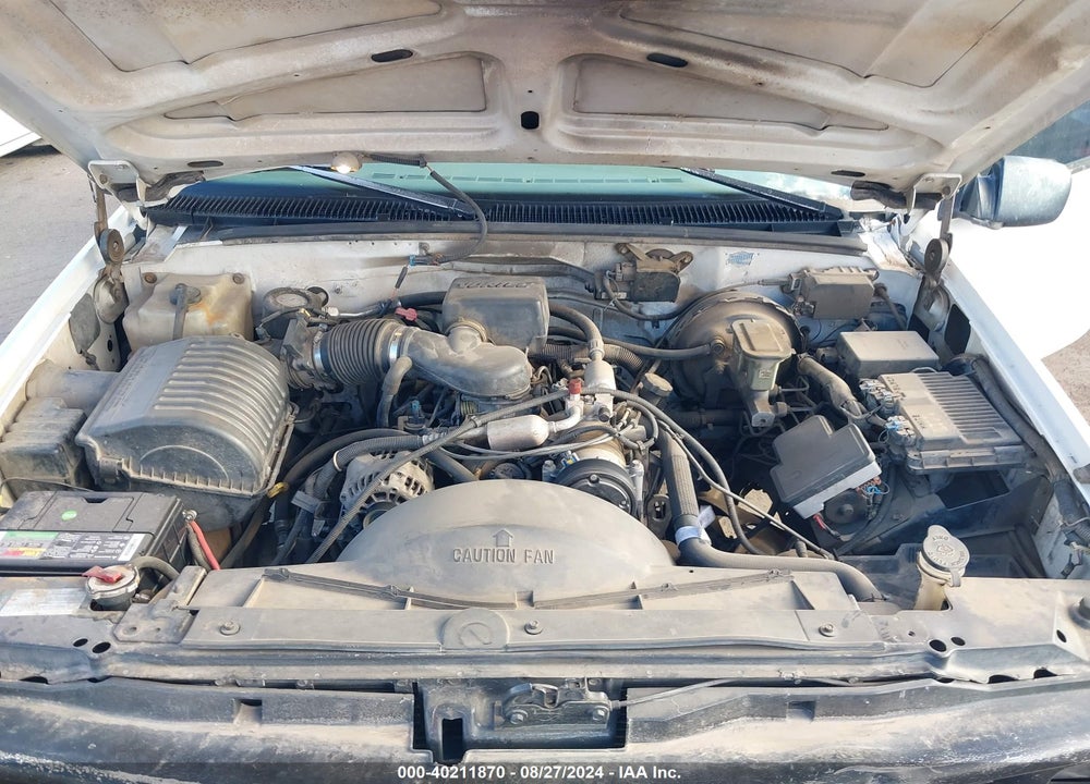 1997 CHEVROLET C1500 FLEETSIDE VIN: 1GCEC14R5VZ243396