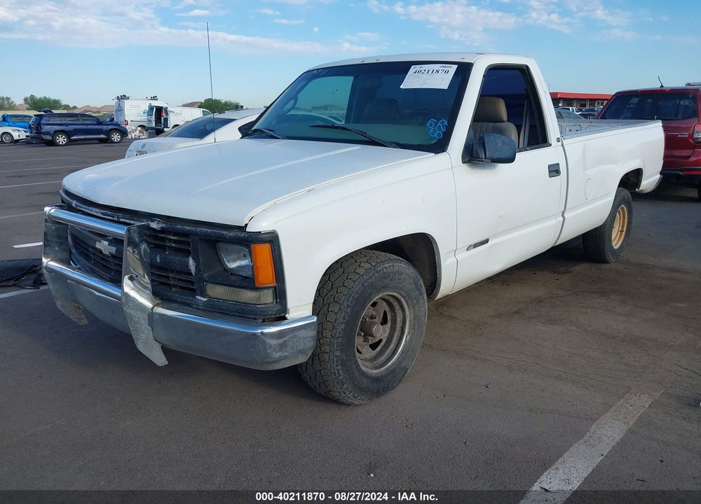 1997 CHEVROLET C1500 FLEETSIDE VIN: 1GCEC14R5VZ243396