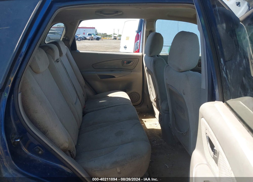 2005 HYUNDAI TUCSON GL VIN: KM8JM12B05U070221