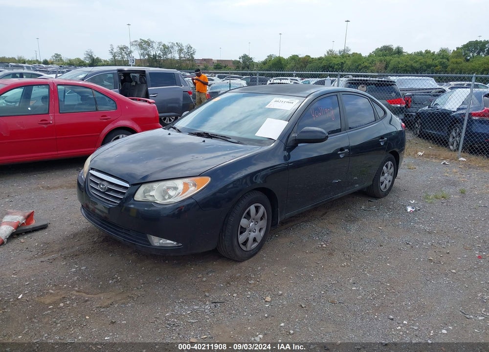 2009 HYUNDAI ELANTRA GLS VIN: KMHDU46D79U630672