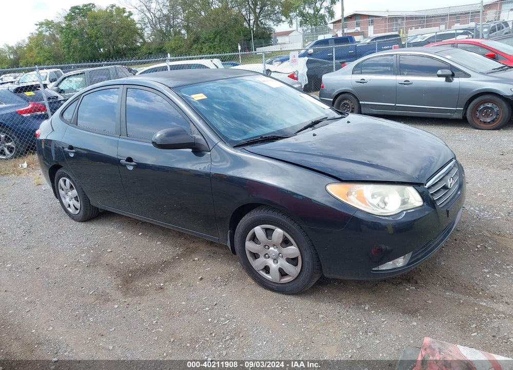 2009 HYUNDAI ELANTRA GLS VIN: KMHDU46D79U630672