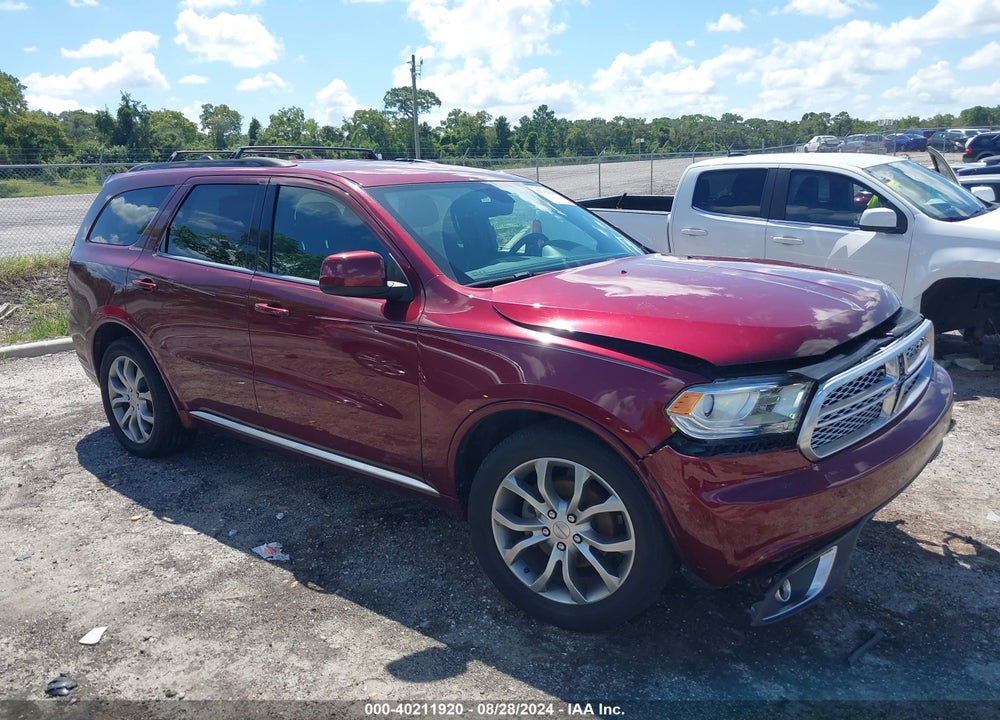 2017 DODGE DURANGO SXT RWD VIN: 1C4RDHAG5HC805542