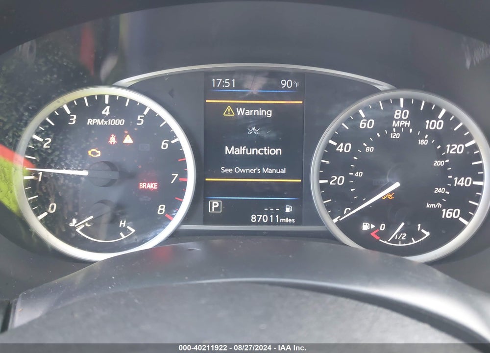 2019 NISSAN SENTRA SV VIN: 3N1AB7AP4KY433240