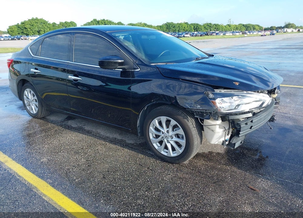 2019 NISSAN SENTRA SV VIN: 3N1AB7AP4KY433240