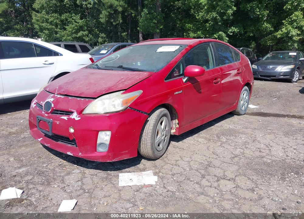 2010 TOYOTA PRIUS IV VIN: JTDKN3DUXA1002889