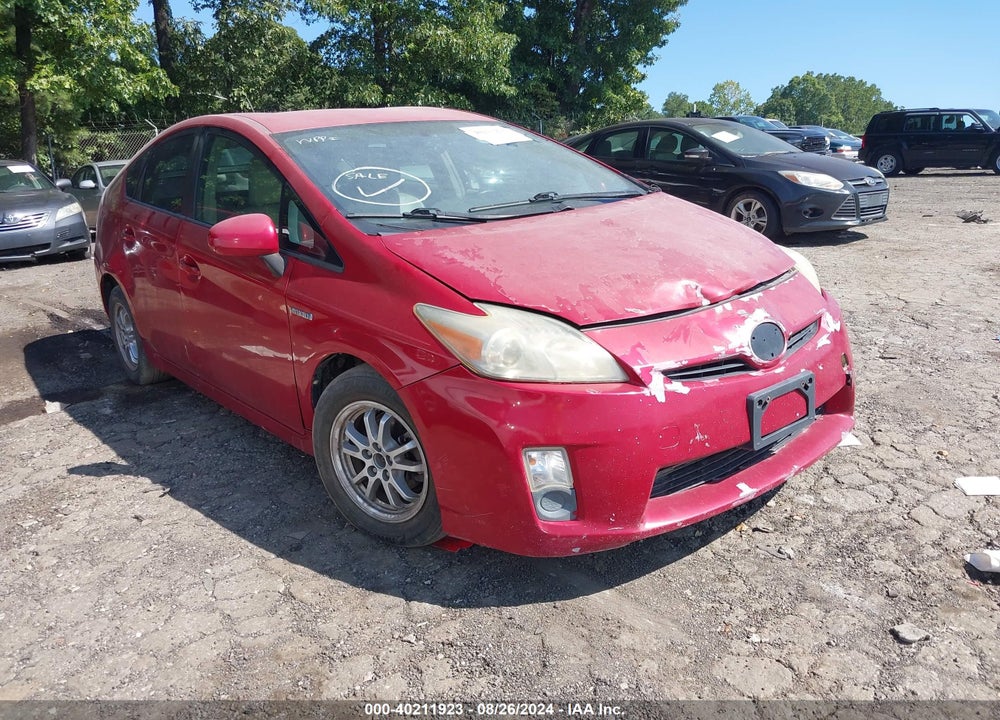 2010 TOYOTA PRIUS IV VIN: JTDKN3DUXA1002889