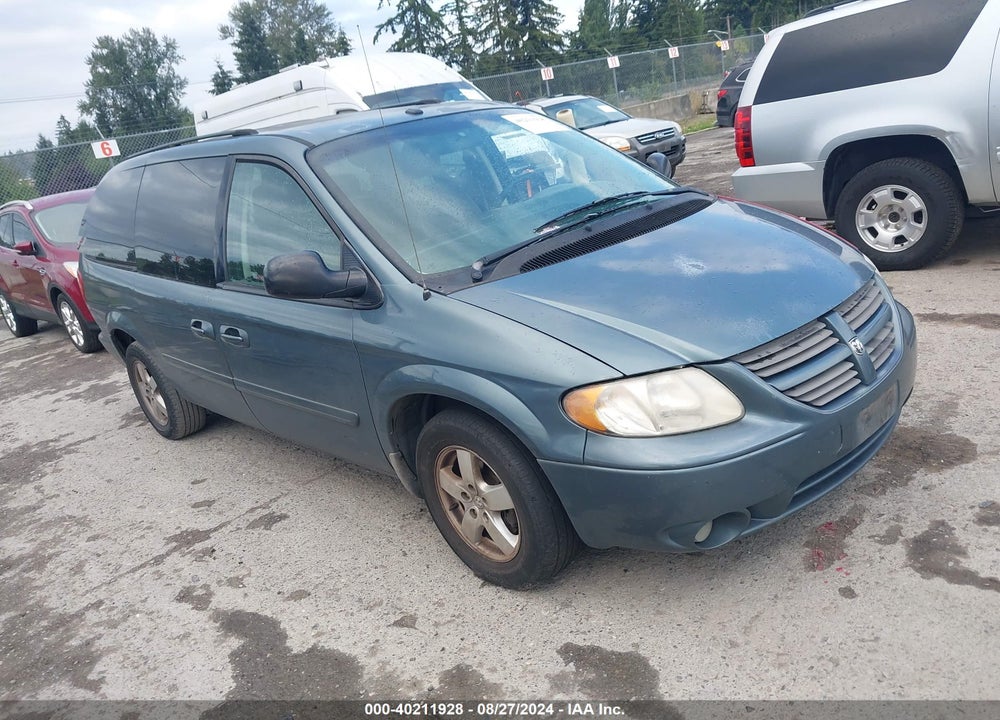 2007 DODGE GRAND CARAVAN SXT VIN: 2D4GP44L47R174226