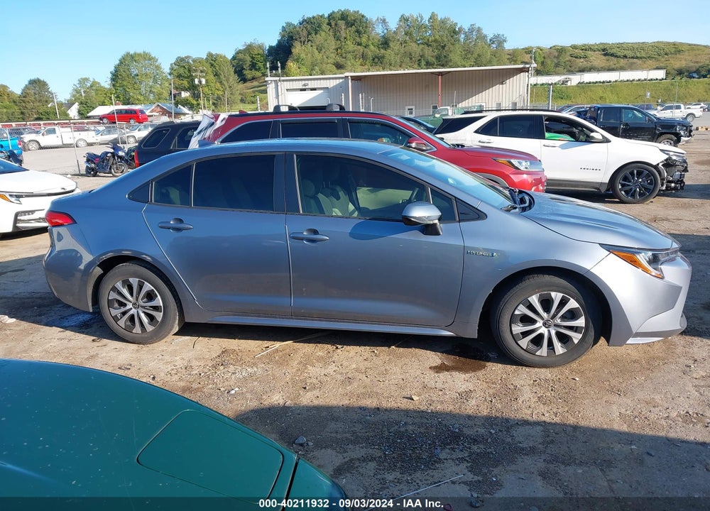 2021 TOYOTA COROLLA HYBRID LE VIN: JTDEAMDE9MJ006699
