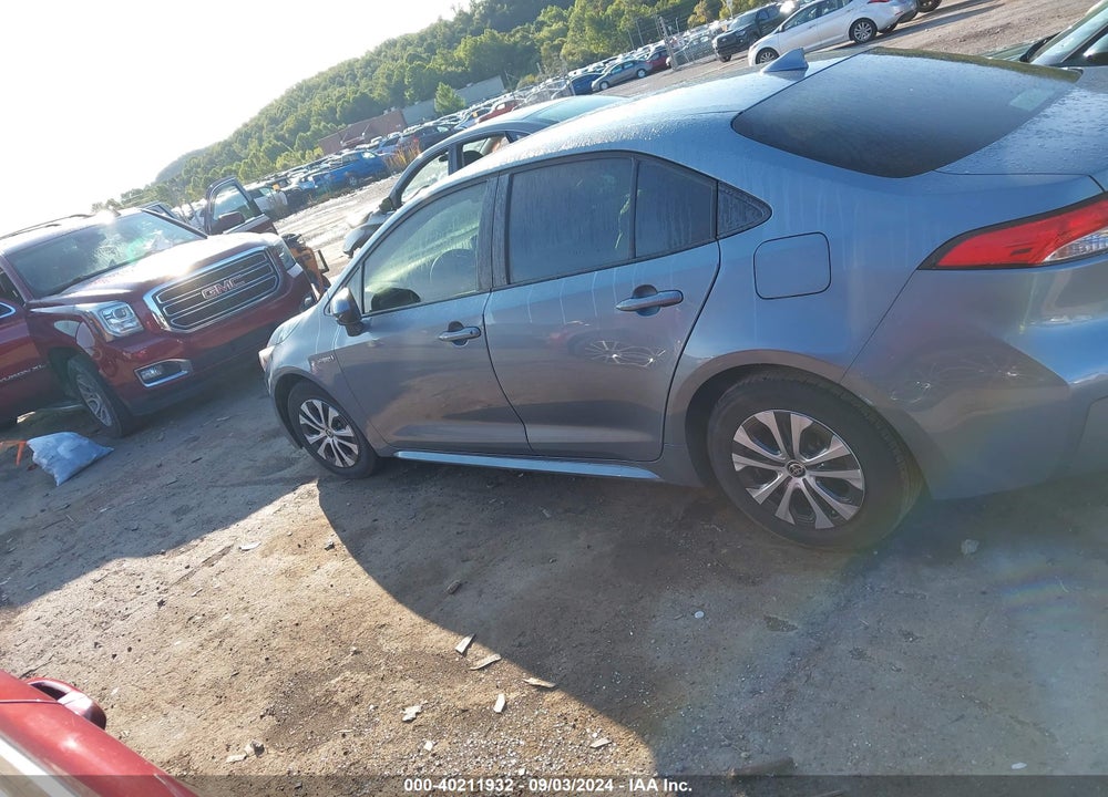 2021 TOYOTA COROLLA HYBRID LE VIN: JTDEAMDE9MJ006699