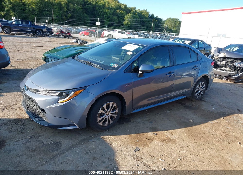 2021 TOYOTA COROLLA HYBRID LE VIN: JTDEAMDE9MJ006699